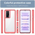 For Xiaomi Poco F5 Pro Colorful Series Acrylic Hybrid TPU Phone Case(Red)