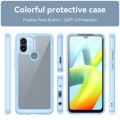 For Xiaomi Poco C51 Colorful Series Acrylic Hybrid TPU Phone Case(Blue)