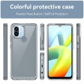 For Xiaomi Redmi A1+ Colorful Series Acrylic Hybrid TPU Phone Case(Transparent)