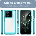 For Xiaomi 13T Colorful Series Acrylic Hybrid TPU Phone Case(Transparent Blue)