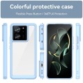 For Xiaomi 13T Colorful Series Acrylic Hybrid TPU Phone Case(Blue)