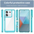 For Xiaomi Redmi Note 13 Pro 5G Colorful Series Acrylic Hybrid TPU Phone Case(Transparent Blue)