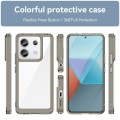 For Xiaomi Redmi Note 13 Pro 5G Colorful Series Acrylic Hybrid TPU Phone Case(Transparent Grey)