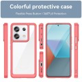 For Xiaomi Redmi Note 13 Pro 5G Colorful Series Acrylic Hybrid TPU Phone Case(Red)