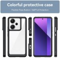 For Xiaomi Redmi Note 13 Pro+ Colorful Series Acrylic Hybrid TPU Phone Case(Black)