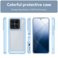 For Xiaomi 14 Colorful Series Acrylic Hybrid TPU Phone Case(Blue)