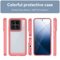 For Xiaomi 14 Colorful Series Acrylic Hybrid TPU Phone Case(Red)