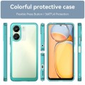 For Xiaomi Redmi 13C 4G Colorful Series Acrylic Hybrid TPU Phone Case(Transparent Blue)