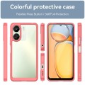 For Xiaomi Redmi 13C 4G Colorful Series Acrylic Hybrid TPU Phone Case(Red)