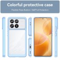 For Xiaomi Redmi K70 Colorful Series Acrylic Hybrid TPU Phone Case(Blue)