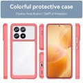 For Xiaomi Redmi K70 Pro Colorful Series Acrylic Hybrid TPU Phone Case(Red)