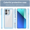 For Xiaomi Redmi Note 13 4G Global Colorful Series Acrylic Hybrid TPU Phone Case(Blue)