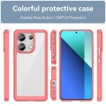 For Xiaomi Redmi Note 13 4G Global Colorful Series Acrylic Hybrid TPU Phone Case(Red)