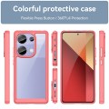 For Redmi Note 13 Pro 4G Global Colorful Series Acrylic Hybrid TPU Phone Case(Red)