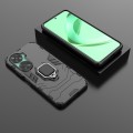 For Huawei nova 11 SE 4G Magnetic Ring Holder PC + TPU Phone Case(Black)