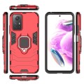 For Xiaomi Redmi Note 12S 4G Magnetic Ring Holder PC + TPU Phone Case(Red)