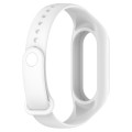 For Xiaomi Mi Band 8 Integrated Silicone Replacement Watch Band(White)