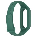 For Xiaomi Mi Band 8 Integrated Silicone Replacement Watch Band(Green)