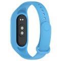 For Xiaomi Mi Band 8 Integrated Silicone Replacement Watch Band(Sky Blue)