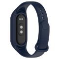 For Xiaomi Mi Band 8 Integrated Silicone Replacement Watch Band(Midnight Blue)