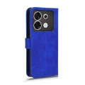 For Infinix Zero 30 5G Skin Feel Magnetic Flip Leather Phone Case(Blue)