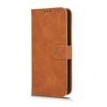 For Infinix Zero 30 5G Skin Feel Magnetic Flip Leather Phone Case(Brown)