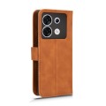 For Infinix Zero 30 5G Skin Feel Magnetic Flip Leather Phone Case(Brown)