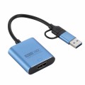 V05B USB + USB-C / Type-C to HDMI Adapter Cable