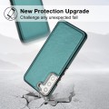 For Samsung Galaxy S23 Leather Texture Full Coverage Phone Case(Green)