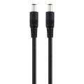 8A DC Power Plug 5.5 x 2.1mm Male to Male Adapter Connector Cable, Length:50cm(Black)