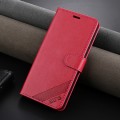 For Honor Magic6 Pro AZNS Sheepskin Texture Flip Leather Phone Case(Red)