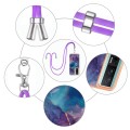 For Xiaomi Poco F5 Pro 5G / Redmi K60 Electroplating Marble Dual-side IMD Phone Case with Lanyard(P