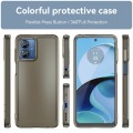 For Motorola Moto G14 Candy Series TPU Phone Case(Transparent Grey)