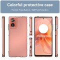 For Motorola Moto G04 Candy Series TPU Phone Case(Transparent)