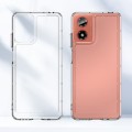 For Motorola Moto G24 Candy Series TPU Phone Case(Transparent)