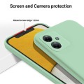 For Motorola Moto G54 Power Pure Color Liquid Silicone Shockproof Phone Case(Green)