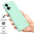 For Motorola Moto G04 / G24 Pure Color Liquid Silicone Shockproof Phone Case(Green)