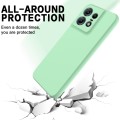 For Motorola Edge 50 Pro Pure Color Liquid Silicone Shockproof Phone Case(Green)