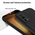 For Xiaomi Poco F5 Pro 5G Pure Color Liquid Silicone Shockproof Phone Case(Black)