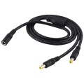 8A 5.5 x 2.5mm 1 to 2 Female to Male Plug DC Power Splitter Adapter Power Cable, Cable Length: 70cm(