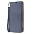 For Xiaomi Redmi Note 13 Pro 4G Global Litchi Texture Pure Color Leather Phone Case(Blue)