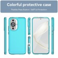 For Huawei nova 12s Candy Series TPU Phone Case(Transparent Blue)
