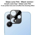 For Xiaomi Redmi 12 5G Global/Note 12R 5G imak High Definition Integrated Glass Lens Film Black Vers