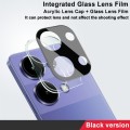 For Xiaomi Poco M6 Pro 4G imak High Definition Integrated Glass Lens Film Black Version