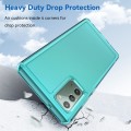 For Samsung Galaxy Note20 Candy Series TPU Phone Case(Transparent Blue)