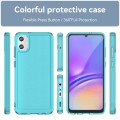 For Samsung Galaxy A05 Candy Series TPU Phone Case(Transparent Blue)