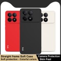 For Xiaomi Poco X6 Pro 5G/Redmi K70E 5G IMAK UC-4 Series Straight Edge TPU Soft Phone Case(Black)