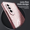 For Samsung Galaxy Z Fold3 5G Mechanical Legend Integrated Electroplating All-inclusive Phone Case(R