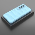 For OnePlus Nord CE4 5G Global Magic Shield TPU + Flannel Phone Case(Light Blue)