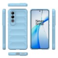 For OnePlus Nord CE4 5G Global Magic Shield TPU + Flannel Phone Case(Light Blue)